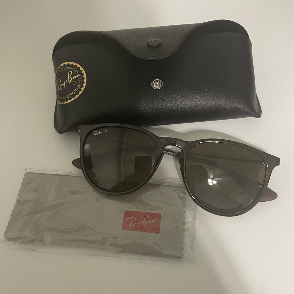 Ray-Ban Erika Polarized Sunglasses - Brown